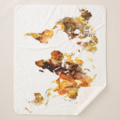 Couverture Sherpa Carte du monde Design 102 (Devant)