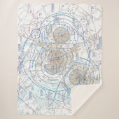 Couverture Sherpa Carte Flyway Baltimore Washington (Devant)