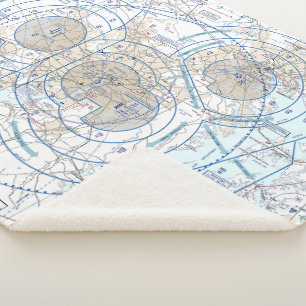 Couverture Sherpa Carte Flyway Baltimore Washington