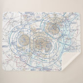 Couverture Sherpa Carte Flyway Baltimore Washington (Devant (Horizontal))