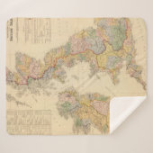 Couverture Sherpa Carte hydrographique, îles britanniques (Devant (Horizontal))