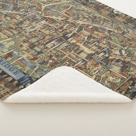 Couverture Sherpa Carte imagée de Cambridge, Angleterre (3/4)