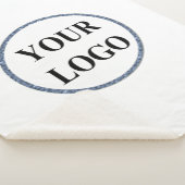 Couverture Sherpa Carte Sherpa Blanket Throw Customisée (3/4)