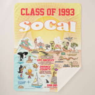 Couverture Sherpa Carte SoCal Sherpa personnalisable