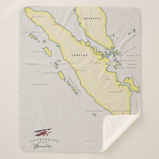 Couverture Sherpa Carte Sumatra (Devant)