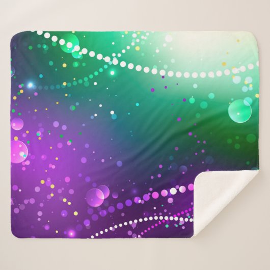 Couverture Sherpa Carthagène Solive Purple (Devant (Horizontal))