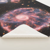 Couverture Sherpa Cartwheel Galaxy, James Webb Télescope Spatial (3/4)