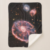 Couverture Sherpa Cartwheel Galaxy, James Webb Télescope Spatial (Devant)