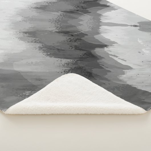 Couverture Sherpa Cascade de l'aquarelle, nature 3 (3/4)