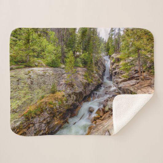 Couverture Sherpa Cascade de rivière et chute d'eau (Devant (Horizontal))