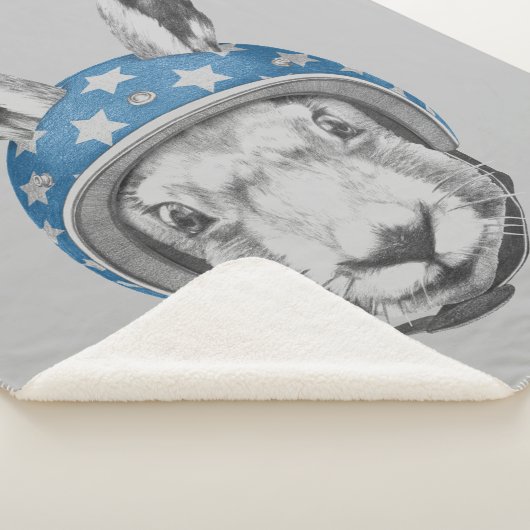 Couverture Sherpa Casse-cou de lapin (3/4)