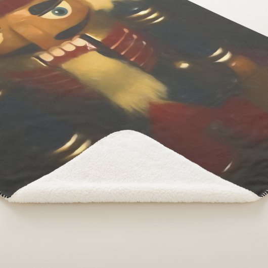 Couverture Sherpa Casse-noisette peint Sherpa Blanket (3/4)
