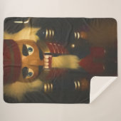 Couverture Sherpa Casse-noisette peint Sherpa Blanket (Devant (Horizontal))