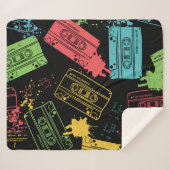Couverture Sherpa Cassettes Cool style années 90 (Devant (Horizontal))