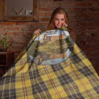 Couverture Sherpa Castle Sherpa Blanket du clan écossais MacLeod