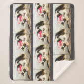 Couverture Sherpa Cat Multiple Photo , Customize,  (Devant)