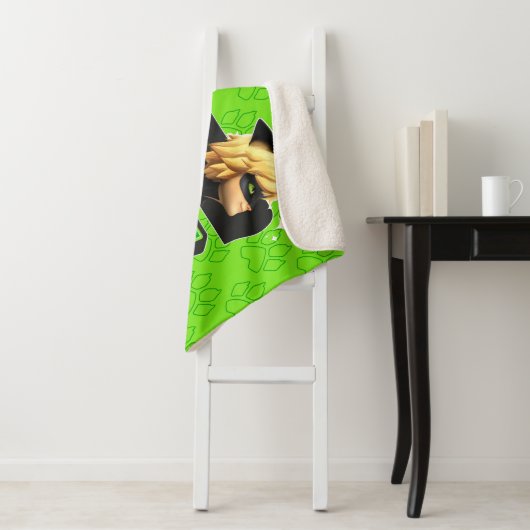 Couverture Sherpa Cat Noir | Soyez votre propre héros (En situation)