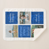 Couverture Sherpa Catégorie Blue 3-Photo Plaisirs Année (Devant (Horizontal))