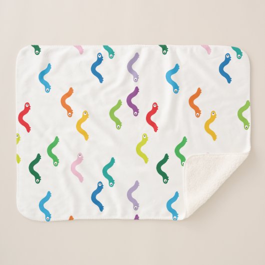 Couverture Sherpa Caterpillar (Devant (Horizontal))