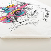 Couverture Sherpa Caticorn | ainsi Meowgical (3/4)