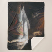 Couverture Sherpa Cauchemar par Henry Fuseli Gothic Macabre Dark Art (Devant)