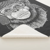 Couverture Sherpa Cavalier de moto de chimpanzé (3/4)
