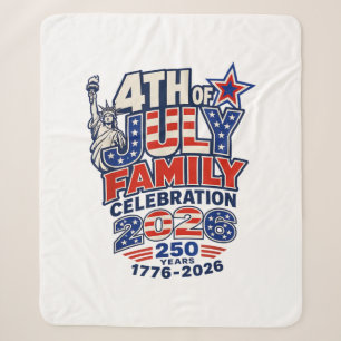 Couverture Sherpa Célébration de la fête familiale du 4 juillet 2026