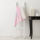 Couverture Sherpa "Cendly Llama Dreams" Blanket Sherpa personnalisée (En situation)