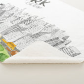 Couverture Sherpa Central Park et collage de New York City (3/4)