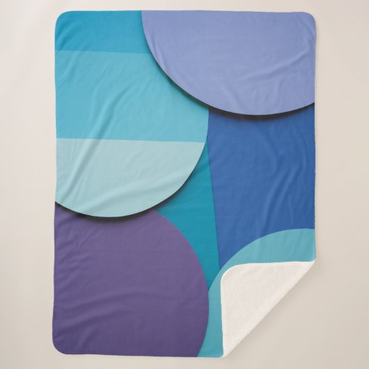 Couverture Sherpa Cercles de métissage (Devant)