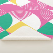 Couverture Sherpa Cercles vintages : Harmonie Graphique. (3/4)