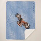 Couverture Sherpa Cerf-volant rouge (Devant)