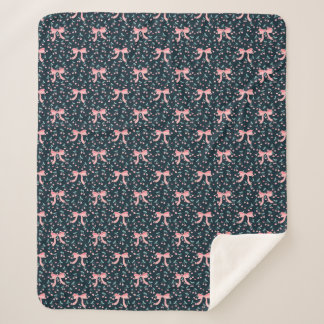 Couverture Sherpa Cerise Coquette