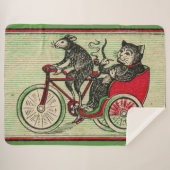 Couverture Sherpa C'est bon d'être le chat (Devant (Horizontal))