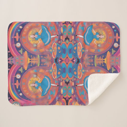 Couverture Sherpa C'est le Tea Time Alice (Devant (Horizontal))