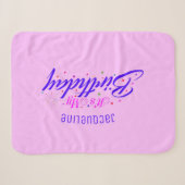 Couverture Sherpa C'est mon anniversaire sur PINK (Devant (Horizontal))