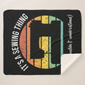 Couverture Sherpa C'est une couture (Devant (Horizontal))