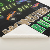 Couverture Sherpa Cet Enfant A Vraiment Digéré Des Camions Monster (3/4)