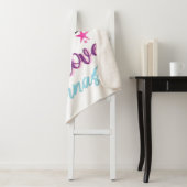 Couverture Sherpa Cette Fille Aime Les Étoiles De Gymnastique Sauten (En situation)