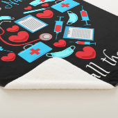 Couverture Sherpa Cette Infirmière Appelle Toutes Les Chaussures (3/4)