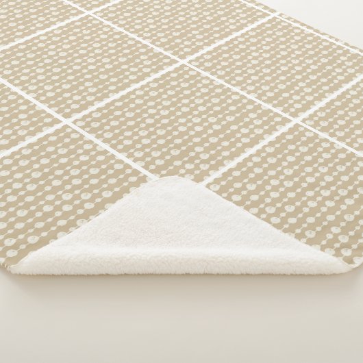 Couverture Sherpa Chaîne de perles Sherpa Blanket (3/4)