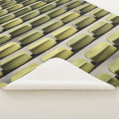 Couverture Sherpa Chaises de gang vertes (3/4)
