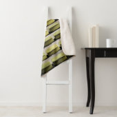Couverture Sherpa Chaises de gang vertes (En situation)