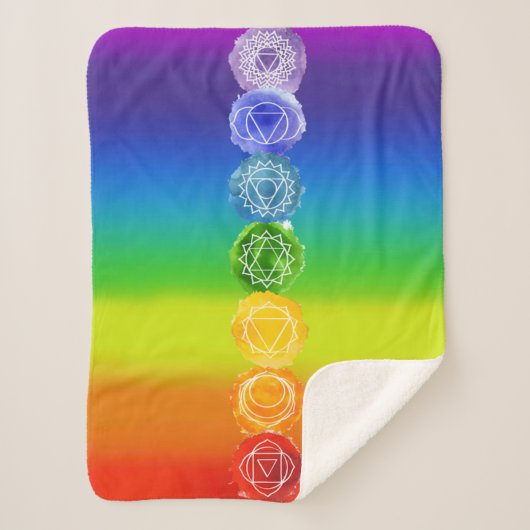 Couverture Sherpa Chakra Small (Devant)