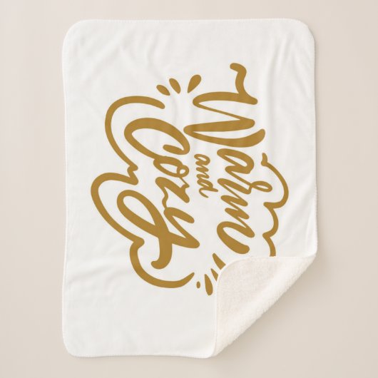 Couverture Sherpa Chaleureux et cosy (Devant)