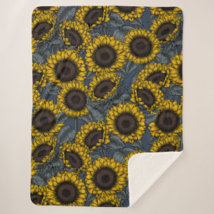 Couverture Sherpa Champ de tournesol 2