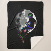 Couverture Sherpa Champ Moonlit Scooter - Scooter Boy (Devant)