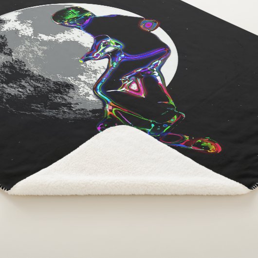 Couverture Sherpa Champ Moonlit Scooter - Scooter Boy (3/4)