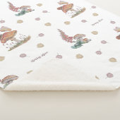 Couverture Sherpa Champignon Floral Spring Love (3/4)