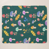 Couverture Sherpa Champignons d'automne (Devant (Horizontal))